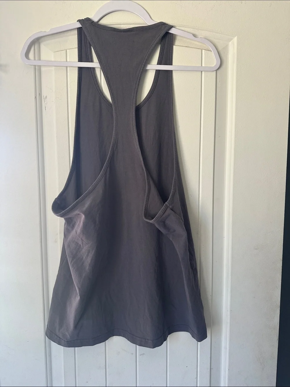Gymshark Slate Grey Racerback Stringer Tank Top - Picture 4 of 4